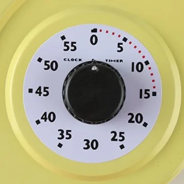 Lily's Home Retro Kitchen Clock with Timer and Thermometer