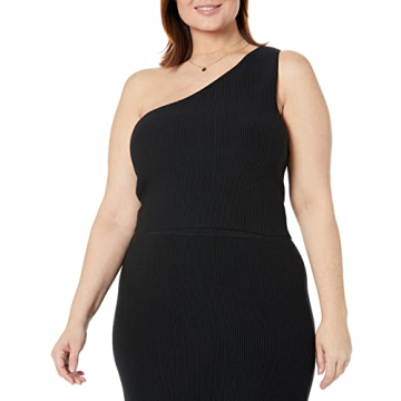 Kofi Asymmetrical Cropped Sweater by The Drop in Black