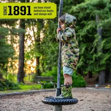 Western Chief Boys Waterproof Printed Rain Boots - Camo