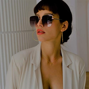 Minimalist Dainty Gold Italian Horn Necklace | Lucky Jewelry