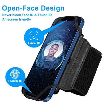 VUP Wristband Phone Holder for iPhone & Android 4-6.7inch