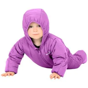 Snonook Baby Snowsuit Boys' & Girls' Insulated Powder Light Waterproof Snowsuit - Infant Snowsuit
