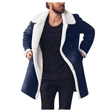 FORUU Men’s Winter Jacket - Stylish & Warm Casual Coat