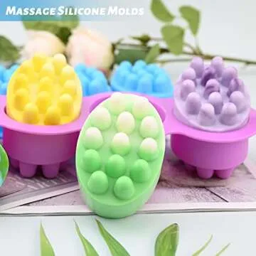 Moukiween Silicone Soap Molds - Versatile and Safe Molds