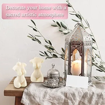 Chic Body-Shaped Soy Candles for Stylish Home Decor