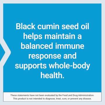 Life Extension Black Cumin Seed Oil, black cumin, immune health support, whole-body health, healthy aging, gluten free, non-GMO, 60 softgels