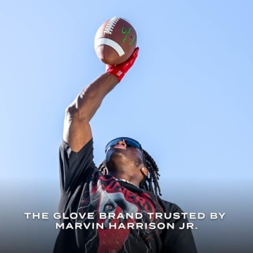 CUTTERS Game Day Football Gloves with Superior Grip and Comfort