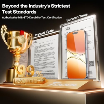 Buy TOCOL Screen Protector for iPhone 17 - 9H Hardness