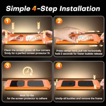 Buy TOCOL Screen Protector for iPhone 17 - 9H Hardness