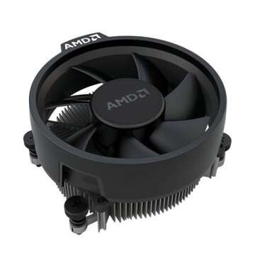 AMD Ryzen 5 5600 6-Core, 12-Thread Unlocked Desktop Processor with Wraith Stealth Cooler