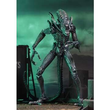 NECA - Alien- 7" Scale Action Figures - Ultimate Warrior - (1986) Blue Alien