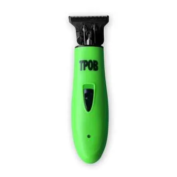 TPOB Slime 2 Barber Hair Clippers Trimmer Shaver Set for Men with Matte Green Case and X Fade Blade