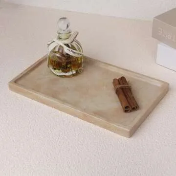 Natural Marble Decorative Tray for Stylish Home Decor