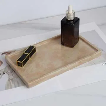 Natural Marble Decorative Tray for Stylish Home Decor