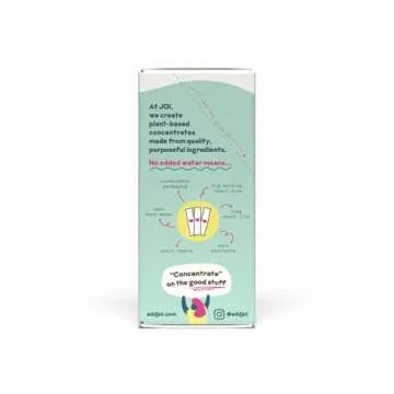 Oat Milk Coffee Creamer, Sweetened 10ct Carton by JOI - Superfood, Vegan, Dairy Free, Plant Based, Kosher, Shelf-Stable, Barista, Fortified with Calcium. Use in Coffee or Protein Shakes. Single Serve.
