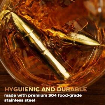 Gifts for Men Dad Husband, Whiskey Stones, Unique Valentine Anniversary Birthday Gift Ideas for Him Boyfriend, Man Cave Stuff Cool Gadgets Retirement Bourbon Presents for Uncle