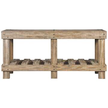 Rustic Farmhouse Console Sofa Table for Elegant Homes