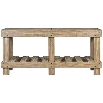 Rustic Farmhouse Console Sofa Table for Elegant Homes