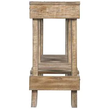 Rustic Farmhouse Console Sofa Table for Elegant Homes