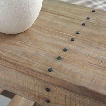 Rustic Farmhouse Console Sofa Table for Elegant Homes