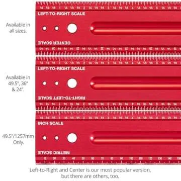 Woodpeckers 24 Inch Woodworking Ruler - Precision Tool