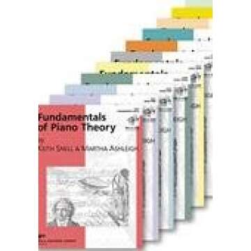 Piano Theory: Fundamentals of Piano Theory Books (Keith Snell Series, Primer-Level 10, 11 Book Set)