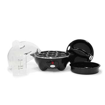 Elite Cuisine EGC-611B Egg Cooker: Quick & Perfect Eggs