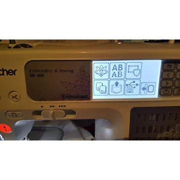 Brother SE400: Sewing & Embroidery Machine with 70 Designs