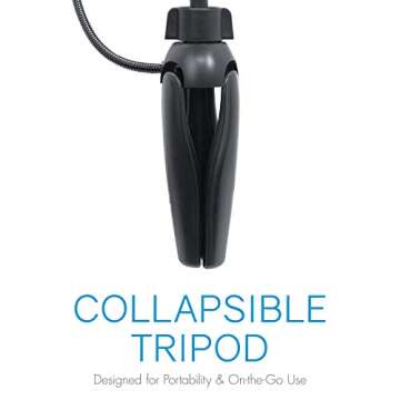 Realm Selfie Content Creator Studio with LED Light