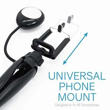 Realm Selfie Content Creator Studio with LED Light