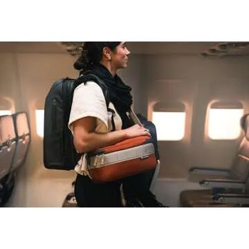 NOMATIC Luma Camera Sling - Camera Bags for Photographers - Travel Sling Bag (9L, Rust)