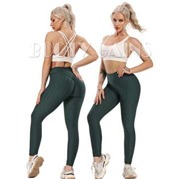 SEASUM Women's High Waist Yoga Pants Tummy Control Slimming Booty Leggings Workout Running Butt Lift...