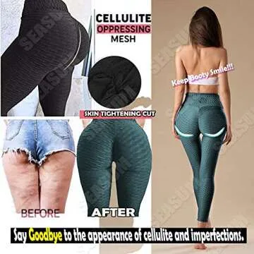 SEASUM High Waist Yoga Pants for Comfort and Style