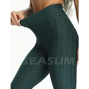 SEASUM High Waist Yoga Pants for Comfort and Style