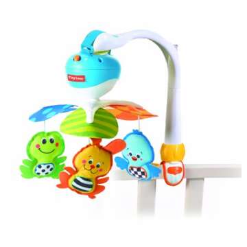 Tiny Love Take Along Mobile, Animal Friends, Blue