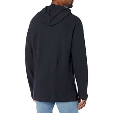 Amazon Essentials Men's Pullover Hoodie - Slub Thermal Comfort for Fall