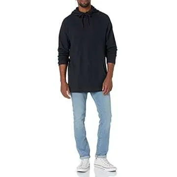 Amazon Essentials Men's Pullover Slub Hoodie for Comfort and Style