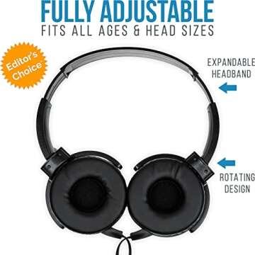 Barks Classroom Headphones (10 Pack): On-Ear Premium Student Bulk Headphones: Perfect for Kids, Grades K-12, Schools & for Class Sets (Great Value, Durable, Noise Reducing, Comfortable, Easy-to-Clean)