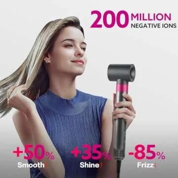 Hair Dryer Brush - webeauty 5 in 1 Professional Hot Air Brush Set for Fast Styling and Curling [Cera...