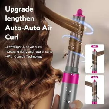 webeauty 5 in 1 One Step Hot Air Brush Set for All Hair Types