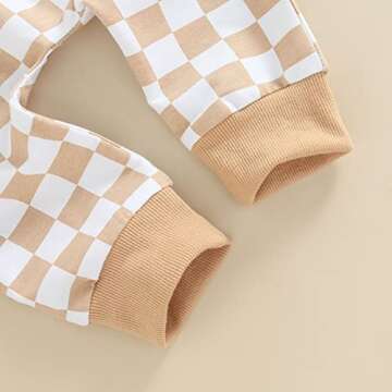 Toddler Checkerboard Plaid Pants - Stylish & Comfortable
