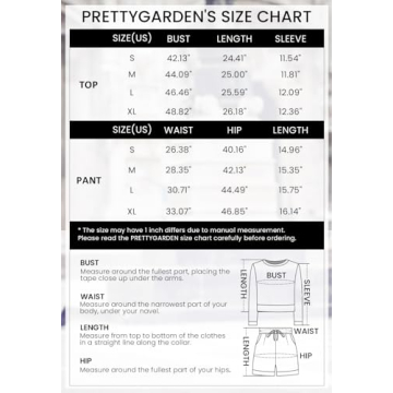 PRETTYGARDEN Women's Stylish Summer Two Piece Coverup