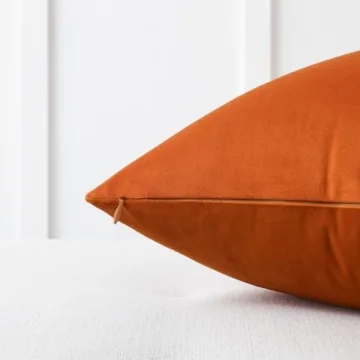 Mixhug Cozy Velvet Cushion Covers Set - Luxurious Home Decor