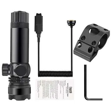 Feyachi GL6 Tactical Green Laser Sight with 45 Degree M61 M Lock Rail Mount and Pressure Switch