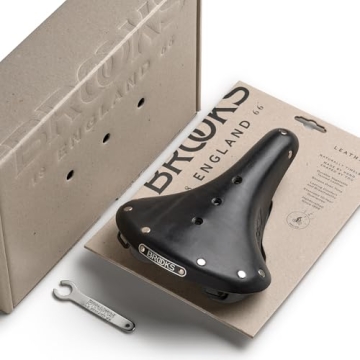 Brooks B17 Short Black Leather Bike Saddle Iconic Comfort