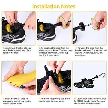 Eachway Shoe Stretcher - Adjustable & Durable Shoe Trees