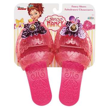 Fancy Nancy Shoes for Kids - Sparkly Dress-Up Footwear