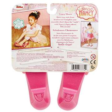 Fancy Nancy Shoes for Kids - Sparkly Dress-Up Footwear