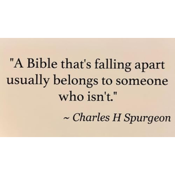 Dorinta Handmade Rescued Antique Bible Glass Religious Christmas Gift Ornament with Silver Cross - Hanging Accessories For Home, Office, Church - Unique Gift for Friends, Family, Pastor