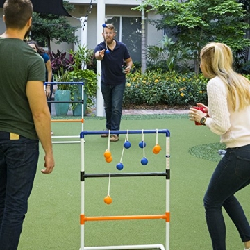 Rally and Roar Ladder Ball Game Set for Fun Outdoor Activities